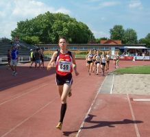 Alina Baumann in Aktion