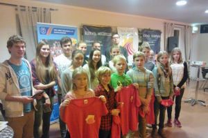 Ehrung der diesjährigen Meister beim TSG Leichtathletik Herbst-Happening in der Mult-Bodega