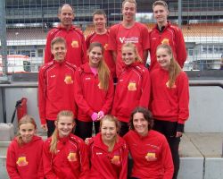 Unser erfolgreiches Team bei der diesjährigen Auflage des Hockenheimringlaufes 2014