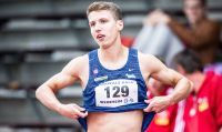 Siegte im A-Weitsprung der Herren mit 8,12m - Fabian Heinle