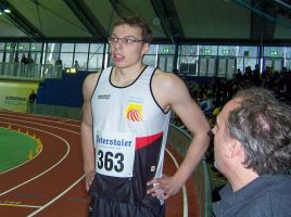 Neuzugang Thomas Schmidt fliegt im Dreisprung in die Nähe der DM-Norm